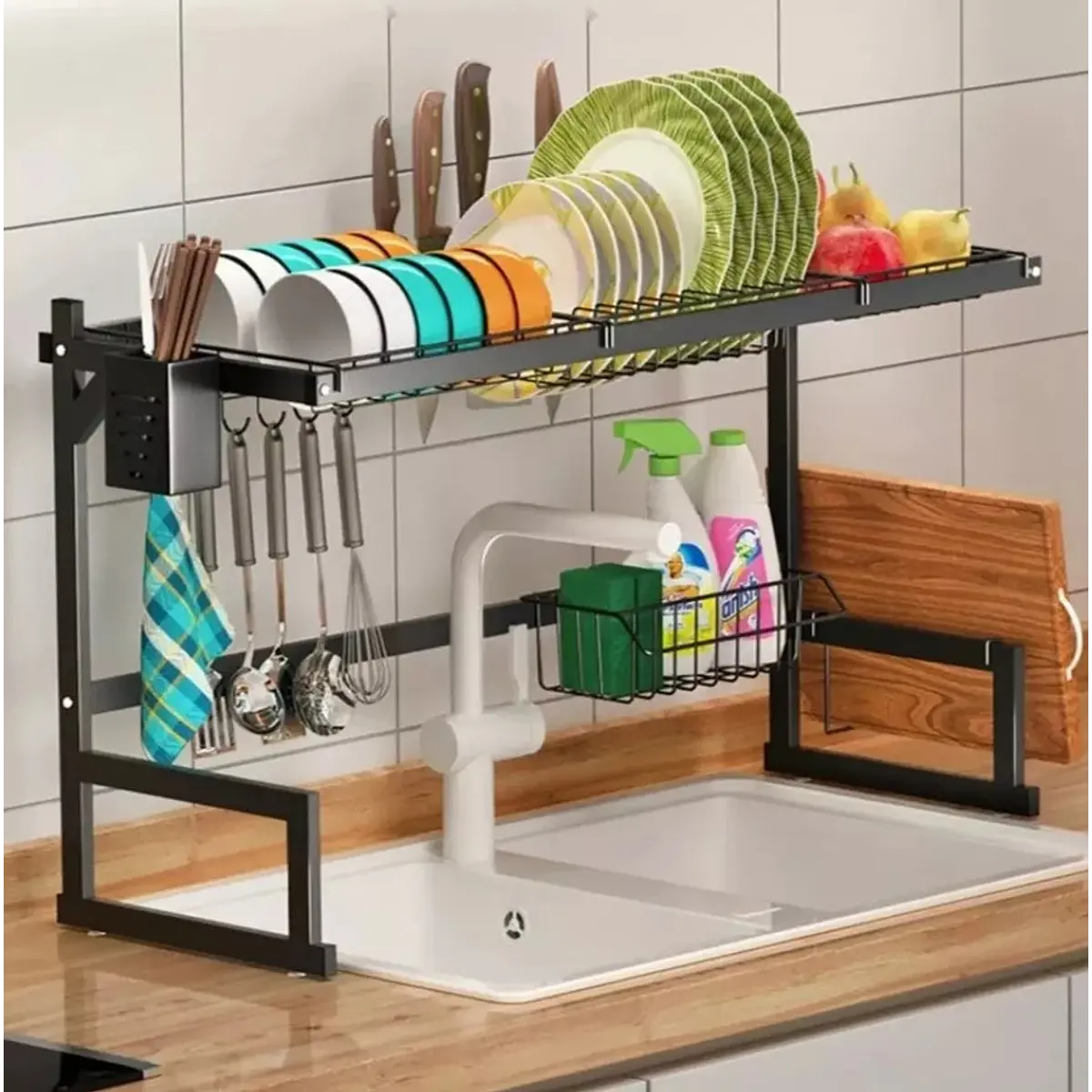 Rack organizador de cocina 65cm