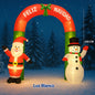 Arco navideño inflable