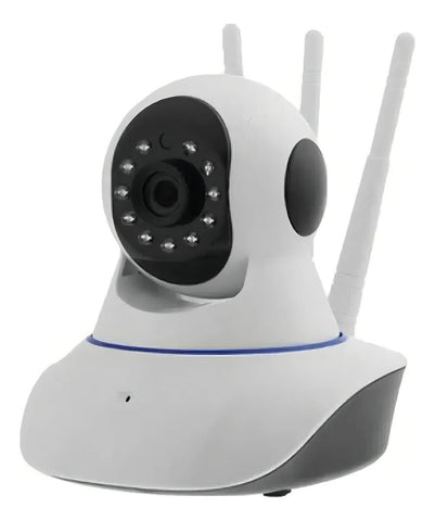 Camara Seguridad Wifi Ip360 Infrarrojo Sensor 3 Antena 1080p