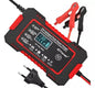 Cargador De Batería Arrancador 12v 6a Lcd Inteligente