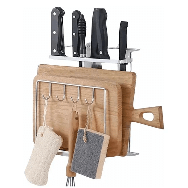 Colgante Metálico Porta Tabla de Cocina