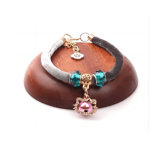 Collar para gatos de gato de la suerte