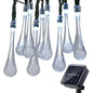 Luz solar lagrimas gota