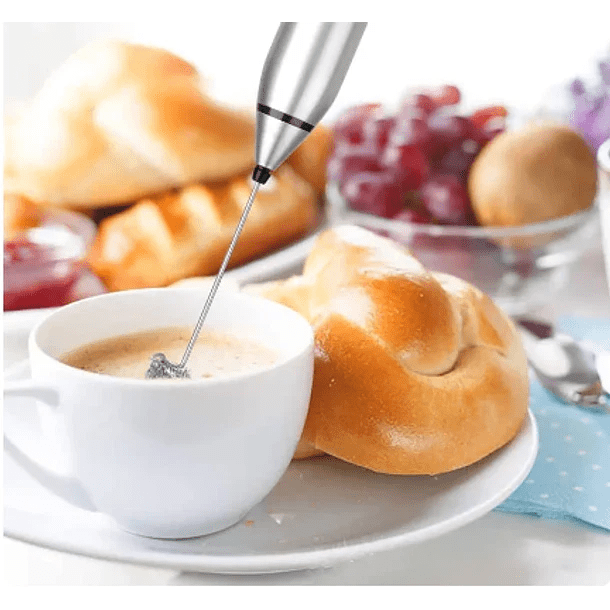 Mini Batidor Café Espuma Huevo Leche Portátil Eléctrico