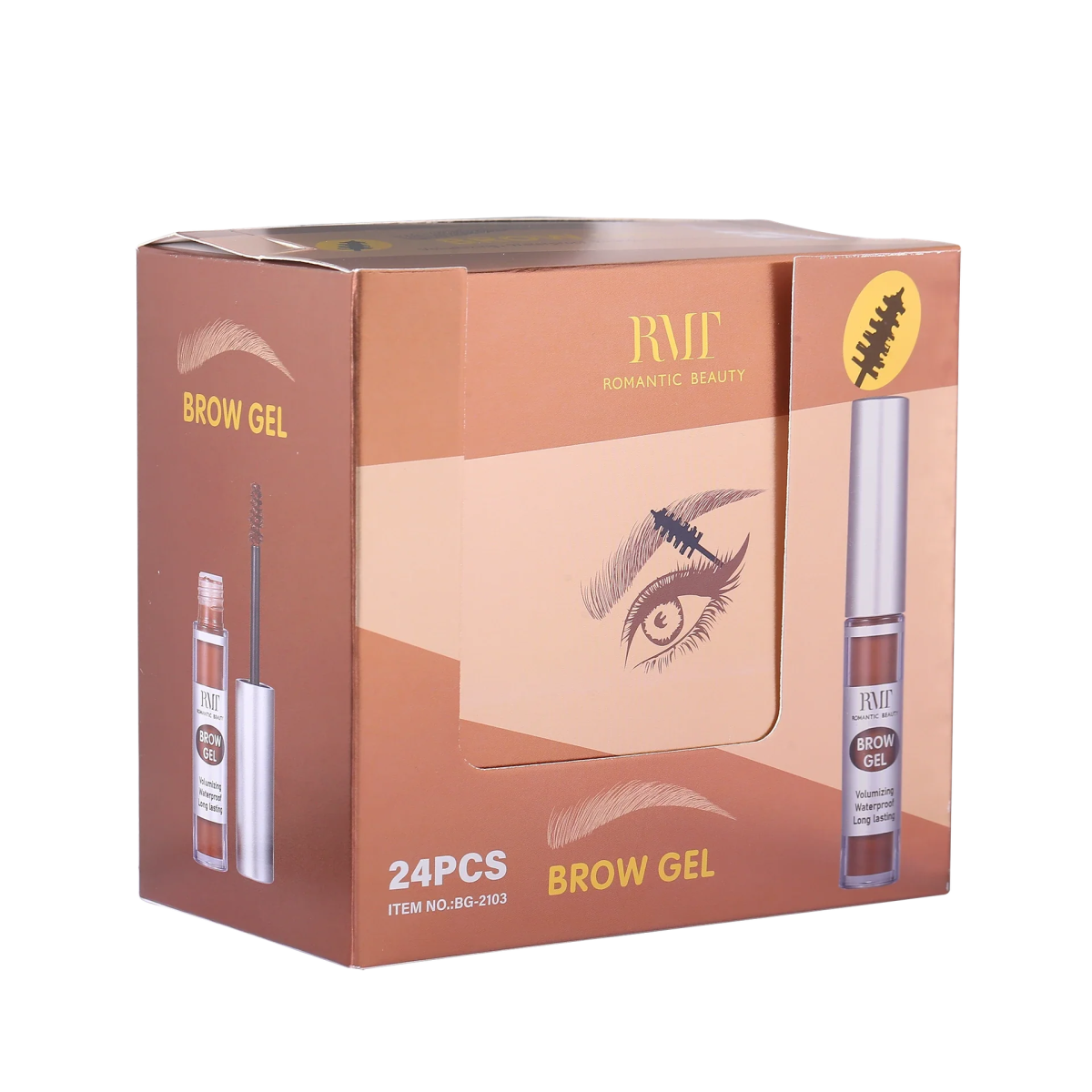 PACK DE 24 UNIDADES GEL DE CEJAS BROW GEL