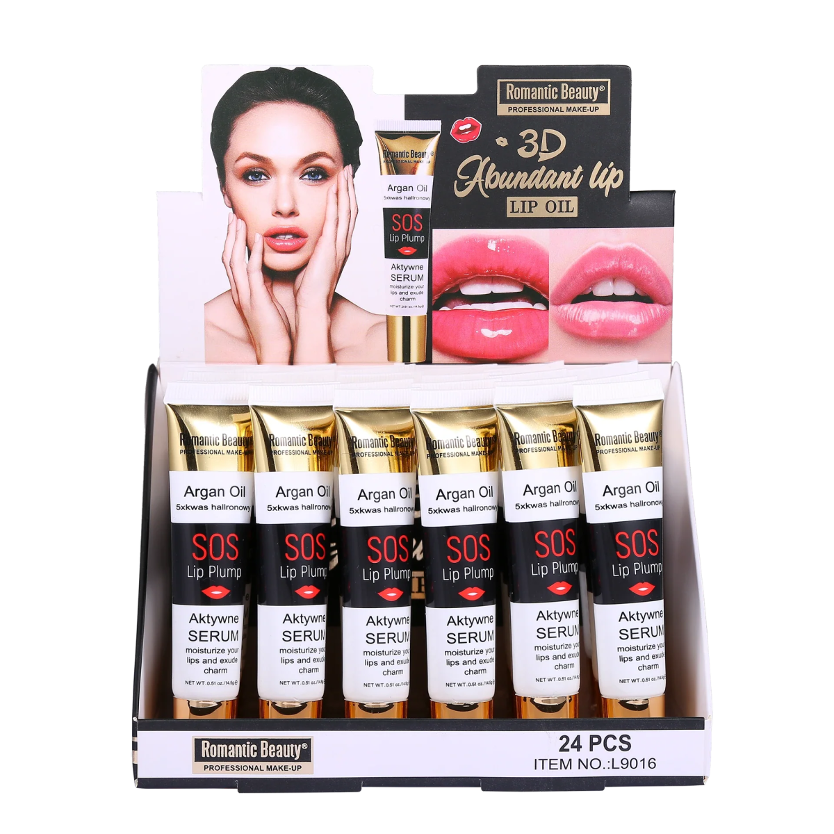 PACK DE 24 UNIDADES VOLUMINIZADOR DE LABIOS AGRANDADOR