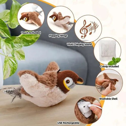 Pajaro juguete recargable