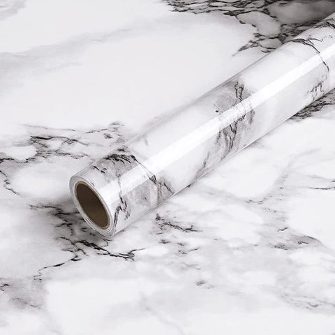 Papel adhesivo efecto marmol